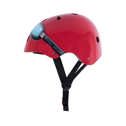 KIDDIMOTO helm Red Goggle , medium - KIDDIMOTO helm