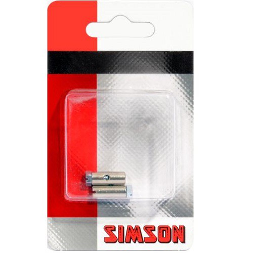 SIMSON - 021504 Schroefnippel 6 x 14mm. (2 stuks) - SIMSON - 021504
