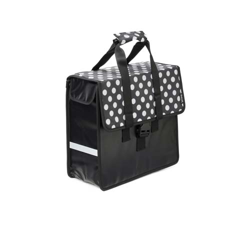 BECK Shopper White Small Dots - BECK Shopper