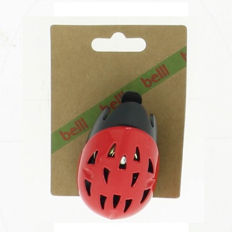 BELLL fietsbel Helmet rood, op kaart - BELLL fietsbel