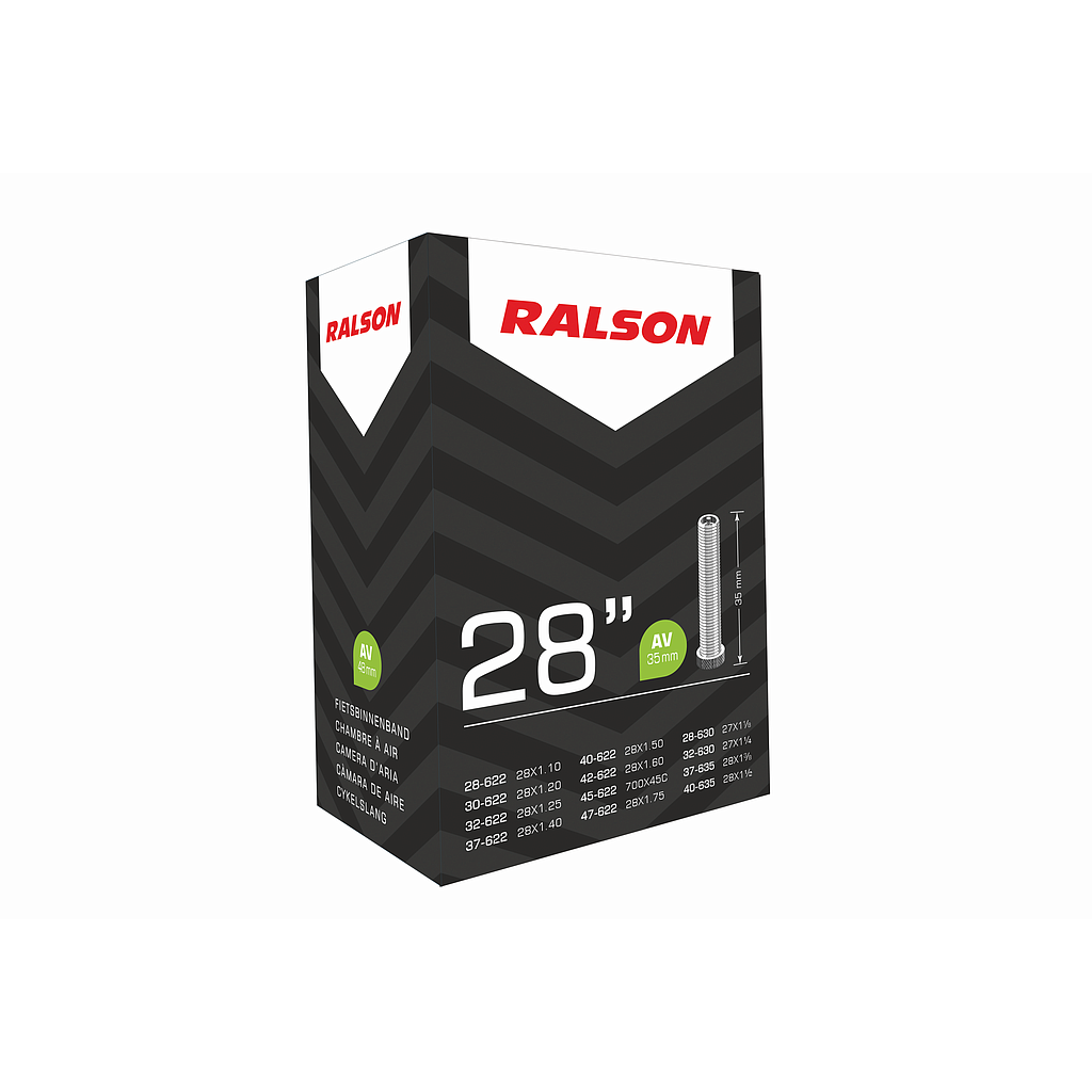 RALSON Binnenbanden 28'' SV 48 (Eliptical), (28/47-622/635) - RALSON binnenbanden 28''