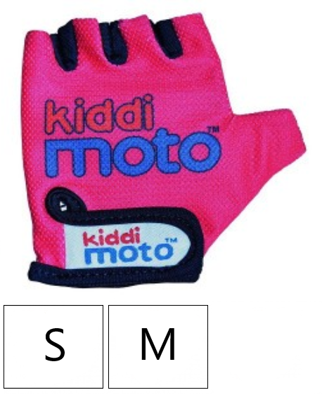KIDDIMOTO handschoenen Neon pink, Medium - KIDDIMOTO handschoenen