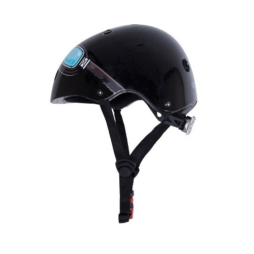 KIDDIMOTO helm Black Goggle , medium - KIDDIMOTO helm