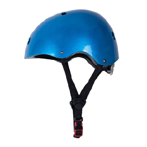 KIDDIMOTO helm Metallic Blue , medium - KIDDIMOTO helm