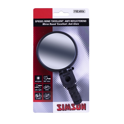 SIMSON - 021822 Spiegel Rond 'Excellent' - SIMSON - 021822