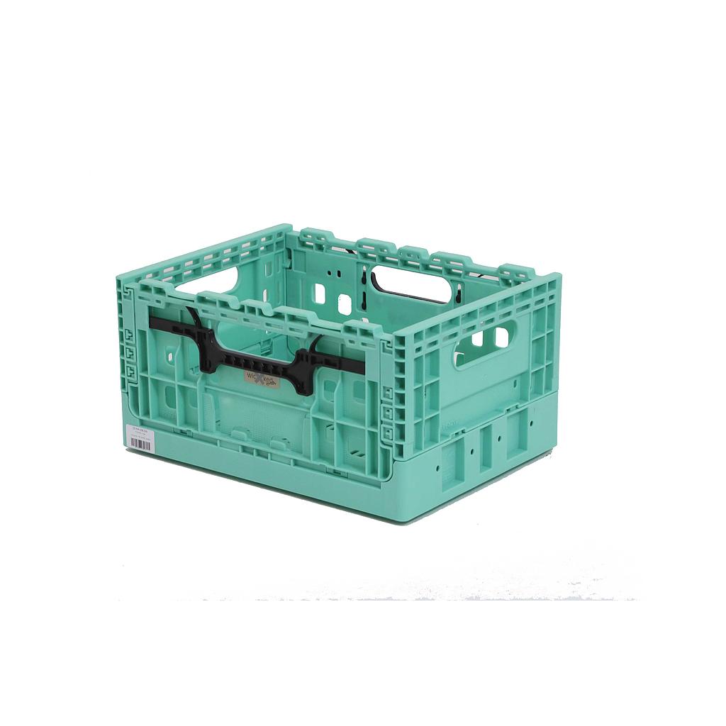 WICKED Smart Crate turquoise met zwarte grepen - WICKED Smart Crate