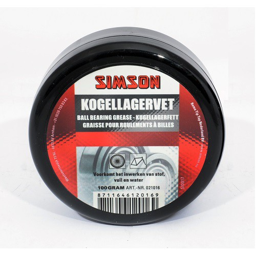 SIMSON - 021016 kogellagervet 100gr. - SIMSON - 021016