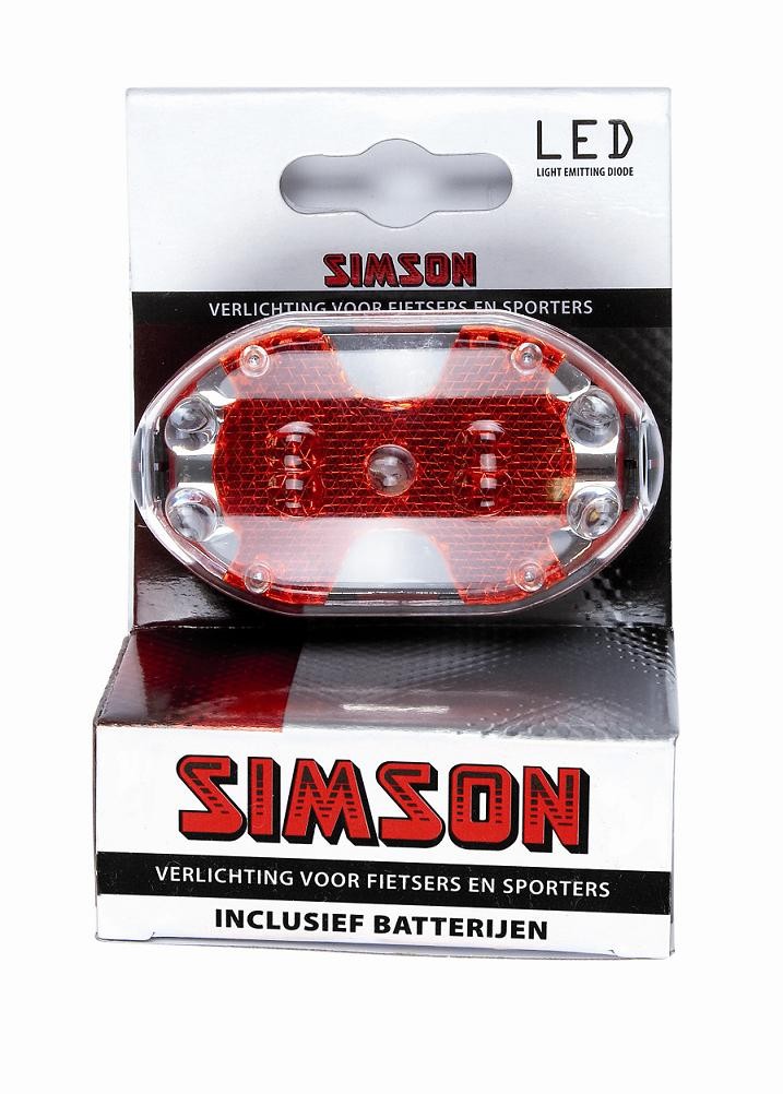 SIMSON - 020755 LED achterlicht rood - SIMSON - 020755