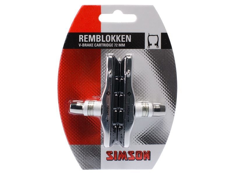 SIMSON - 020200 V-Brake cartridge remschoen - SIMSON - 020200