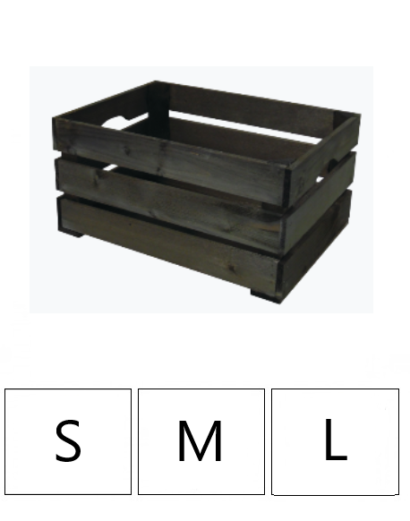WICKED houten krat klein, (35x25x20) - WICKED caisse en bois