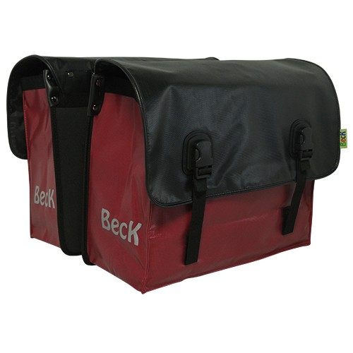BECK Classic robijn zwarte flap (bisonyl) - BECK Classic rabat noir rubis